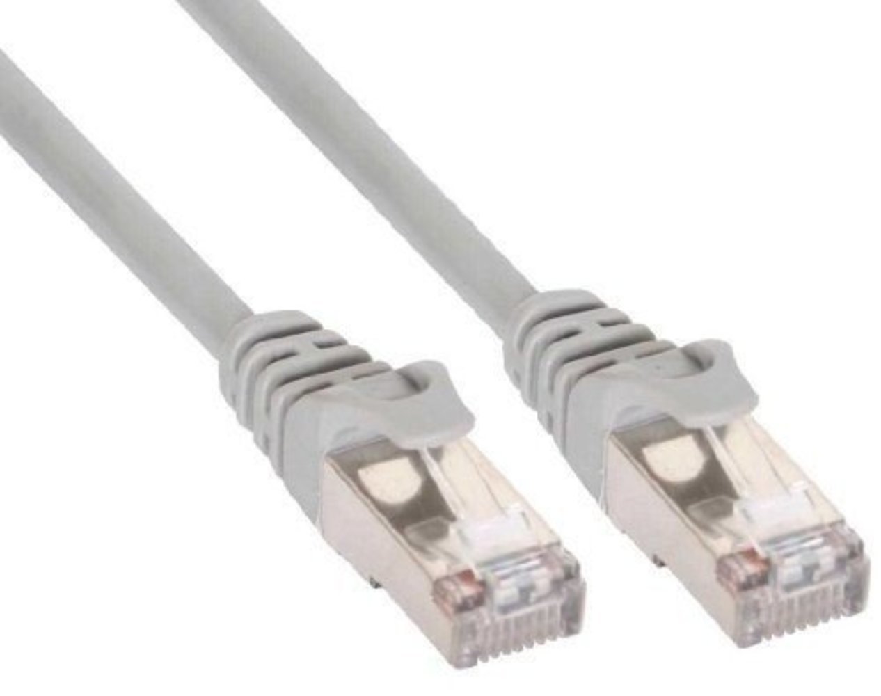 15m graues Cat5e SF/UTP INLINE Patchkabel - zuverlässige Verbindung für Netzwerke