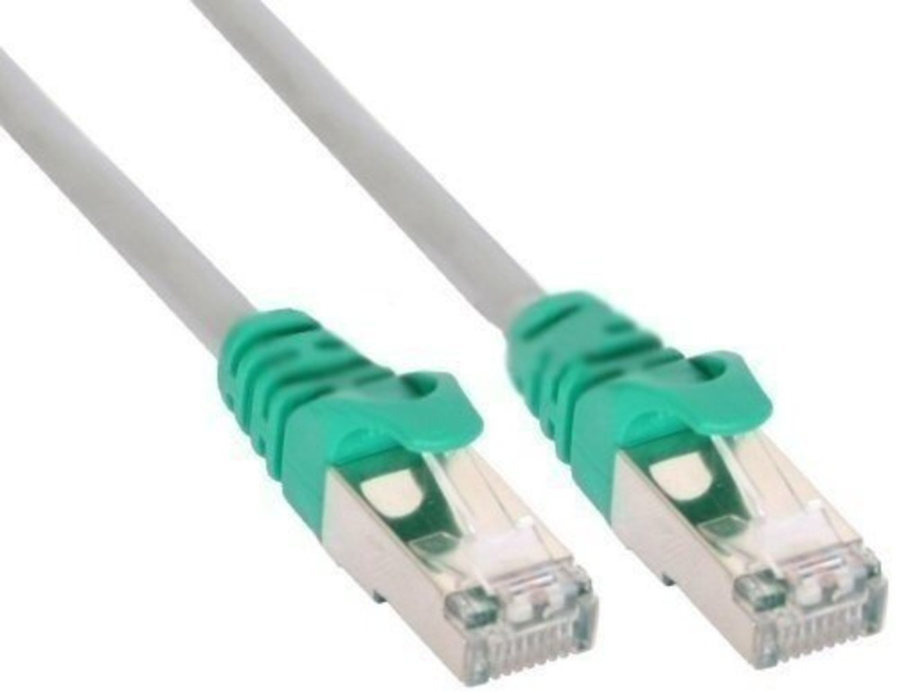 InLine® Crossover Patchkabel F/UTP Cat5e grau 2m - Hochwertiges Netzwerkkabel für sichere und schnelle Datenübertragung