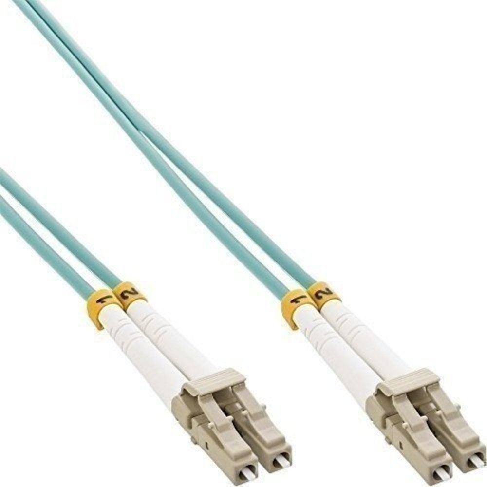 InLine® LWL Duplex Kabel LC/LC 50/125µm OM3 5m - Beste Qualität, Schnelle Übertragung