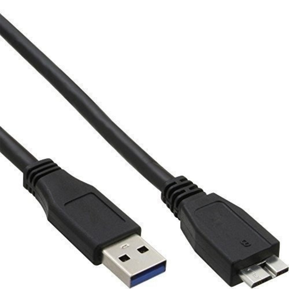 INLINE USB 3.0 Kabel A Stecker an Micro B Stecker schwarz 0.5m