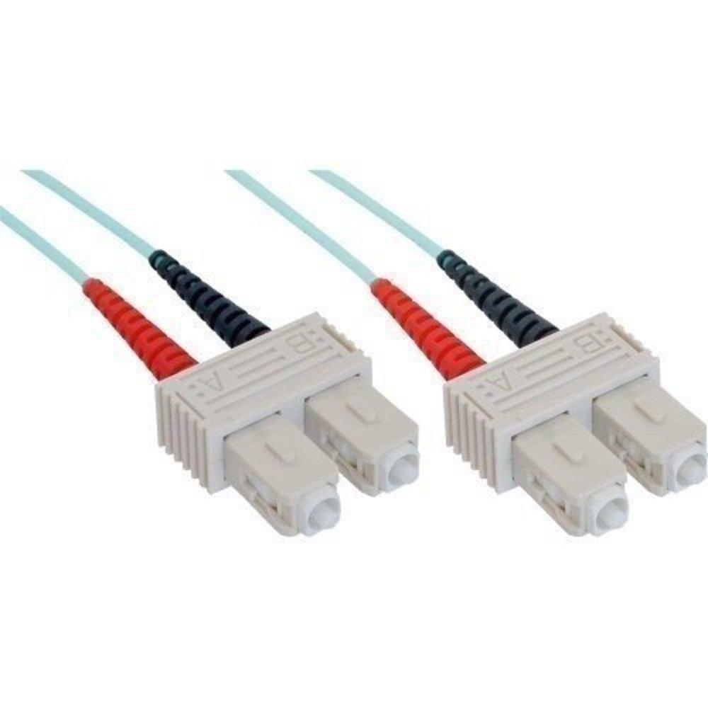 InLine® LWL Duplex Kabel SC/SC 50/125µm OM3 25m - Hochwertiges Glasfaserkabel für schnelle und zuverlässige Netzwerkverbindungen