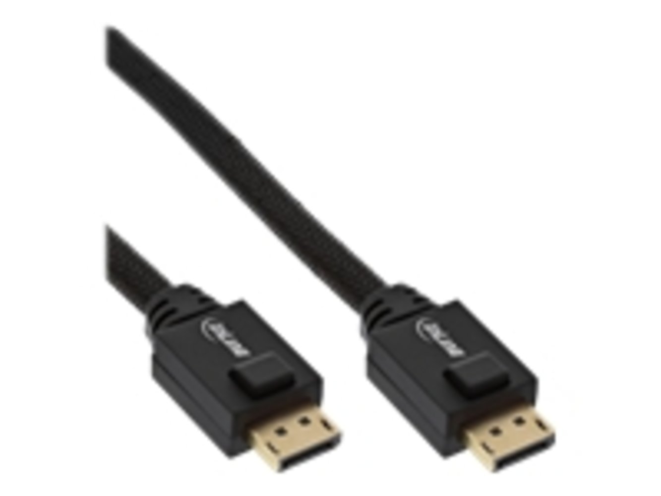 DisplayPort Aktiv-Kabel 4K2K von InLine®, schwarz, mit vergoldeten Kontakten, 20m