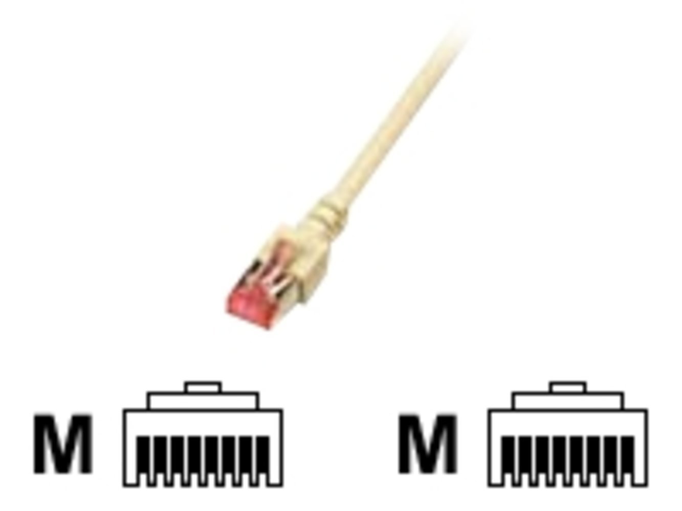 EFB RJ45 Patchkabel S/FTP Cat6 LSZH 10m weiß