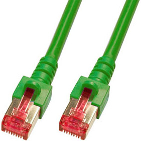 EFB RJ45 Patchkabel S/FTP Cat6 LSZH 0.25m grün