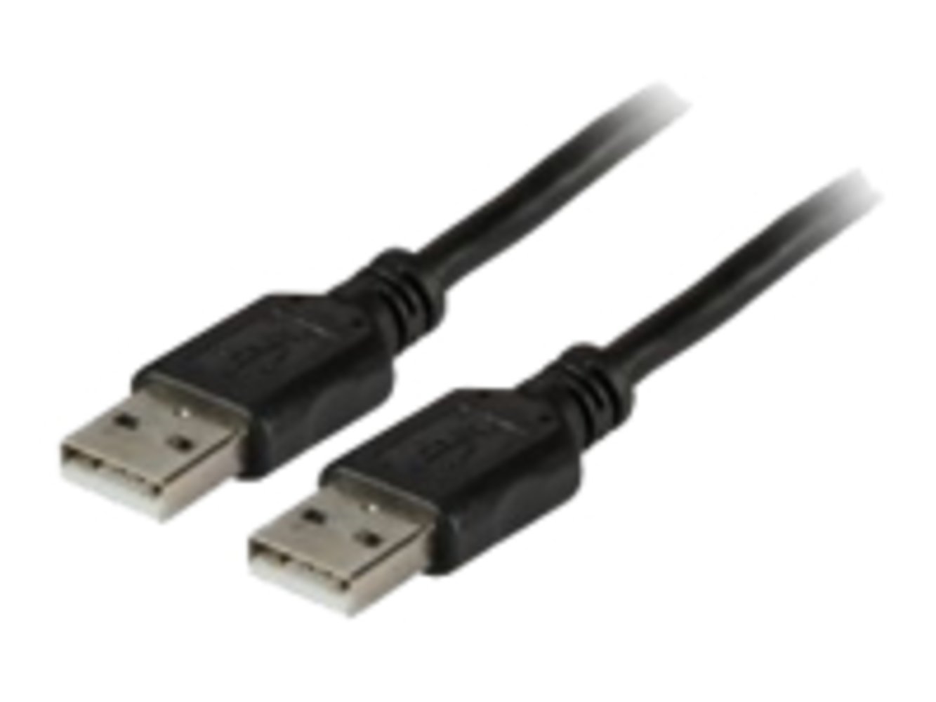 EFB USB2.0 Anschlusskabel A-A St.-St 1.8m schwarz Classic