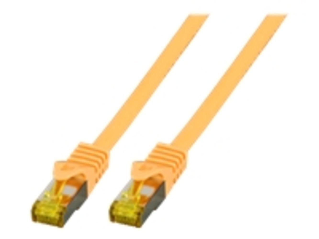 EFB RJ45 Patchkabel S/FTP.Cat6A.LSZH.Cat7 Rohkabel.0.25m.gelb