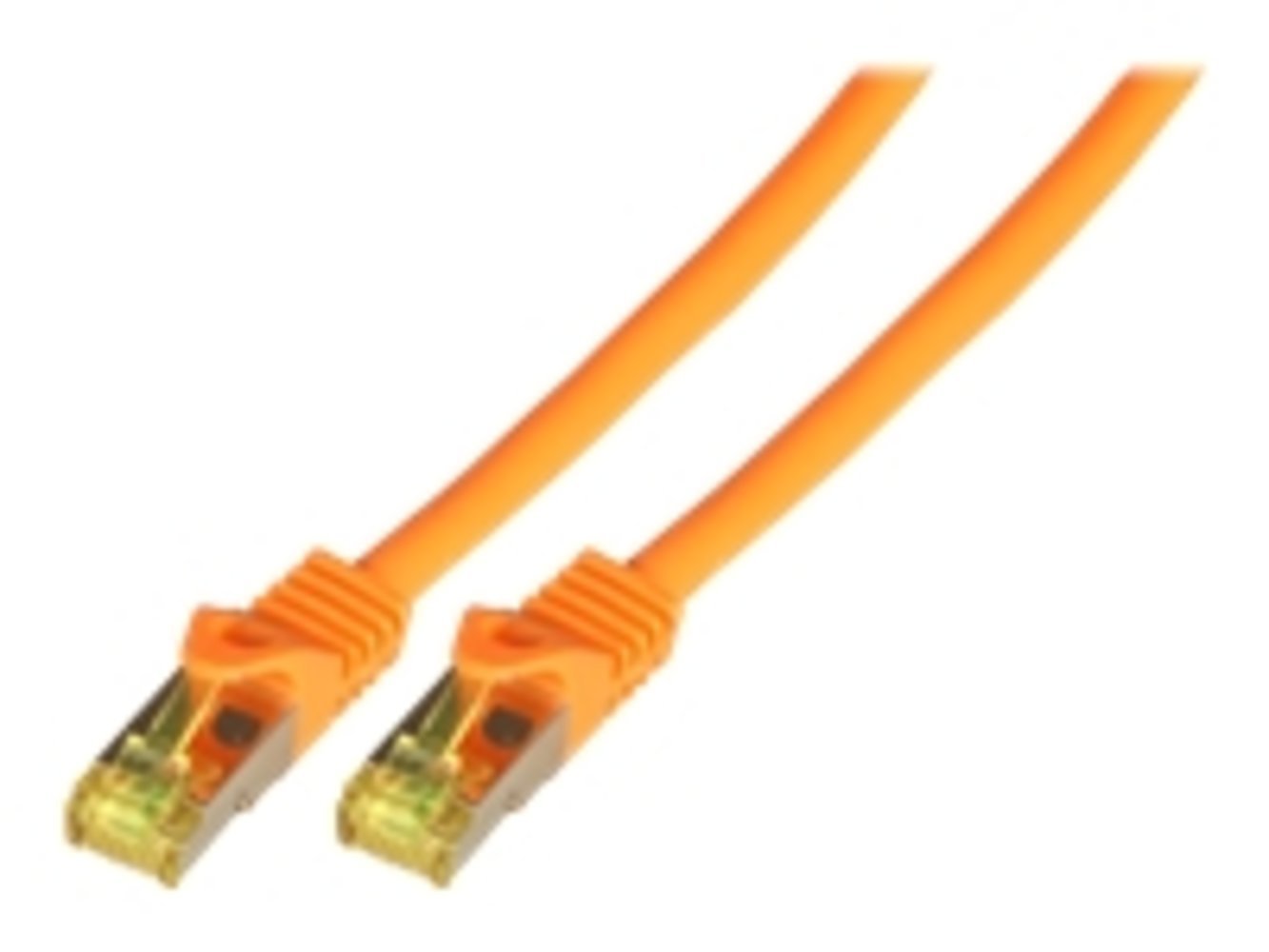 EFB RJ45 Patchkabel S/FTP.Cat6A.LSZH.Cat7 Rohkabel.10m.orange