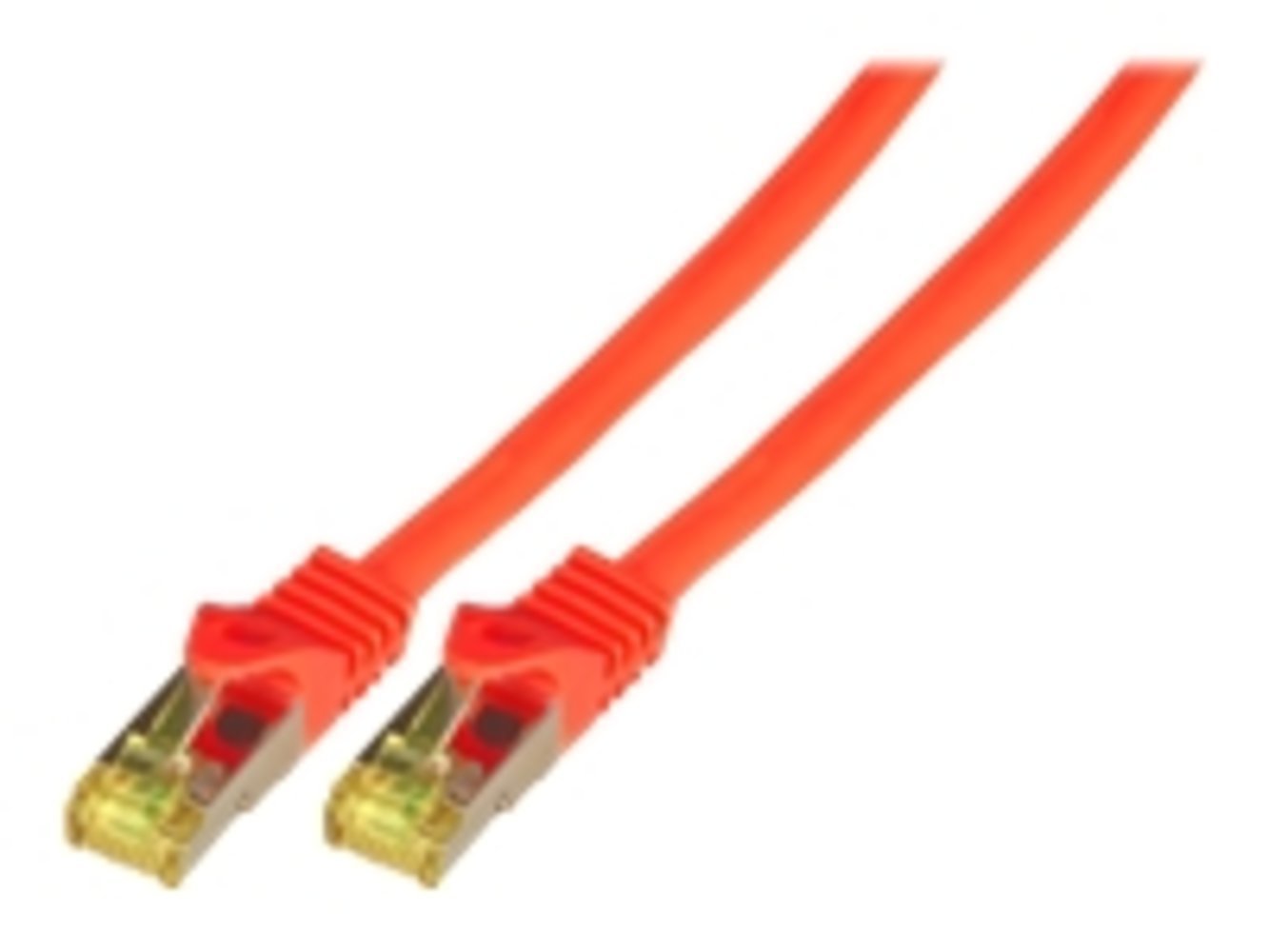 EFB RJ45 Patchkabel S/FTP.Cat6A.LSZH.Cat7 Rohkabel.10m.rot