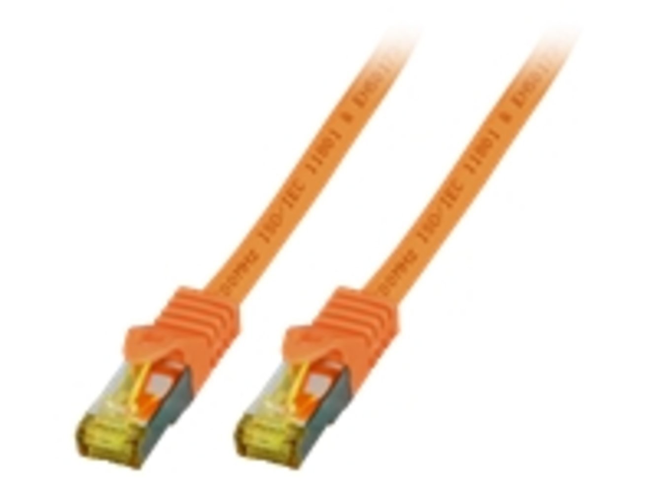 EFB RJ45 Patchkabel S/FTP.Cat6A.LSZH.Cat7 Rohkabel.15m.orange