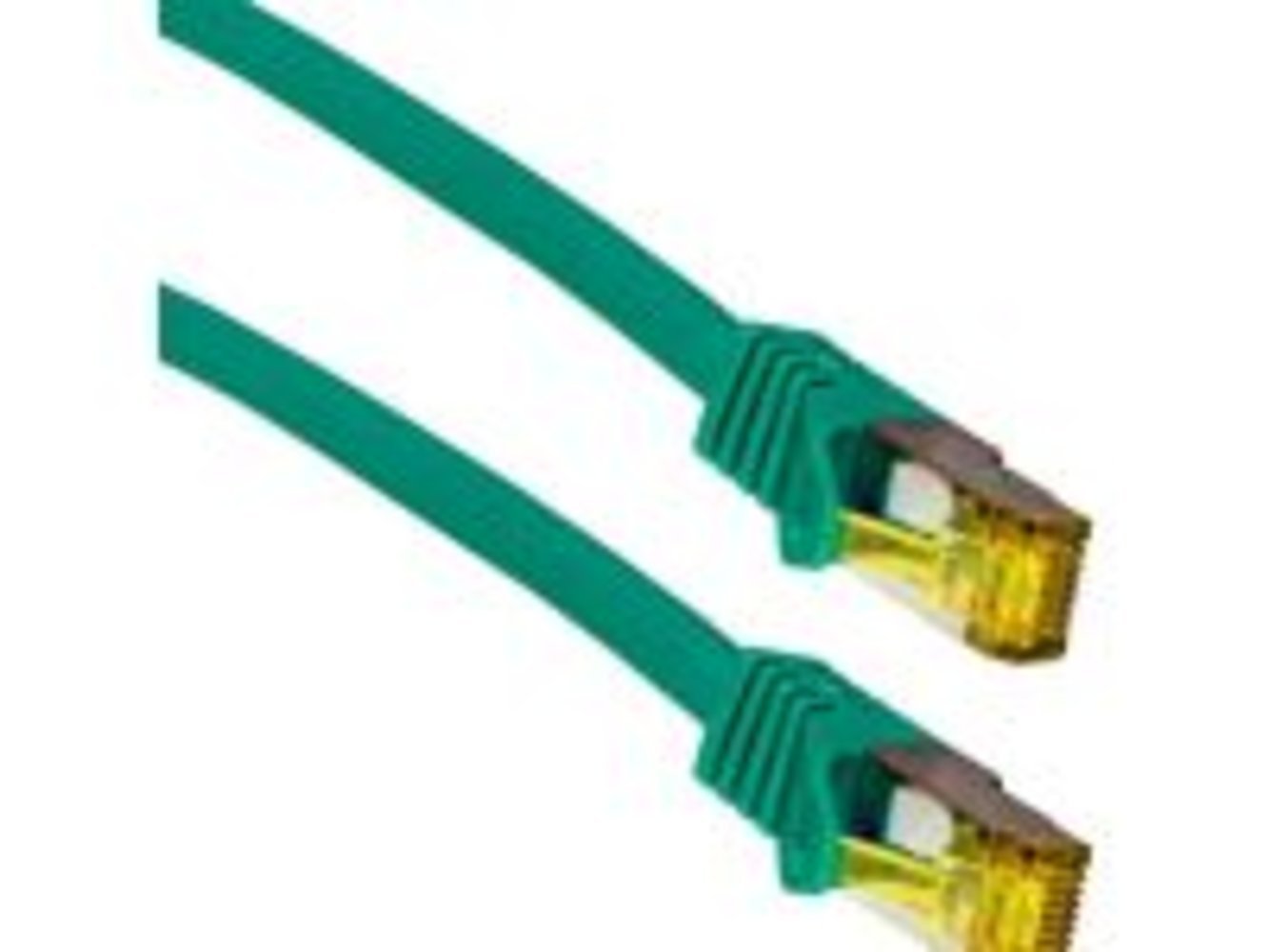 EFB RJ45 Patchkabel S/FTP.Cat6A.LSZH.Cat7 Rohkabel.1m.grün