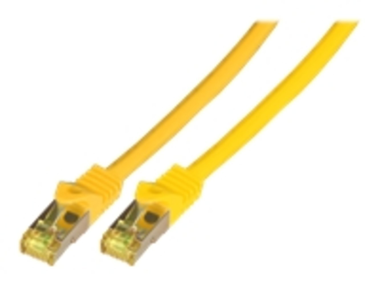 EFB RJ45 Patchkabel S/FTP.Cat6A.LSZH.Cat7 Rohkabel.2m.gelb