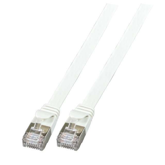 EFB RJ45 Flachpatchkabel U/FTP Cat6A PVC 1m grau