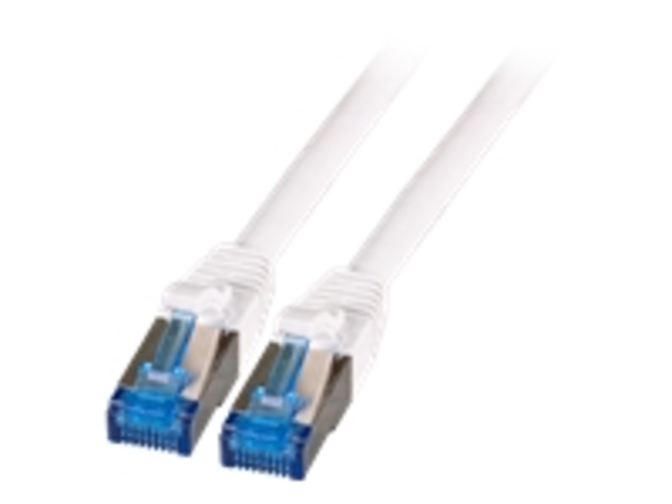 EFB RJ45 Patchkabel S/FTP.Cat6A.Cat7 TPE superflex.5 m.we