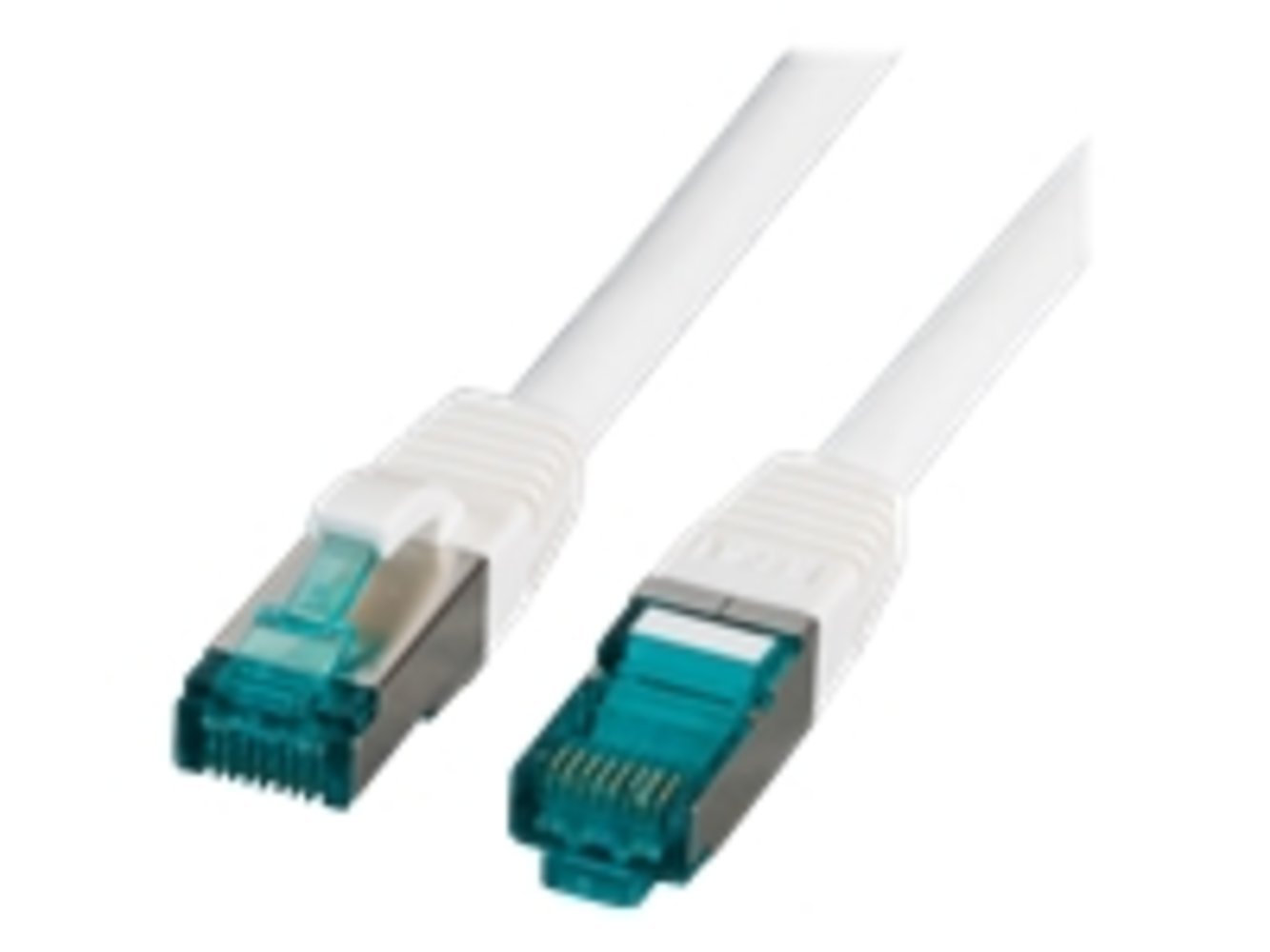 EFB RJ45 Patchkabel S/FTP Cat6a LSZH 0.5m weiß