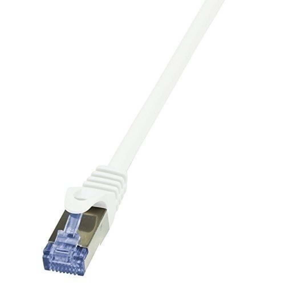 LogiLink CAT6A S/FTP Patchkabel AWG26 PIMF wei