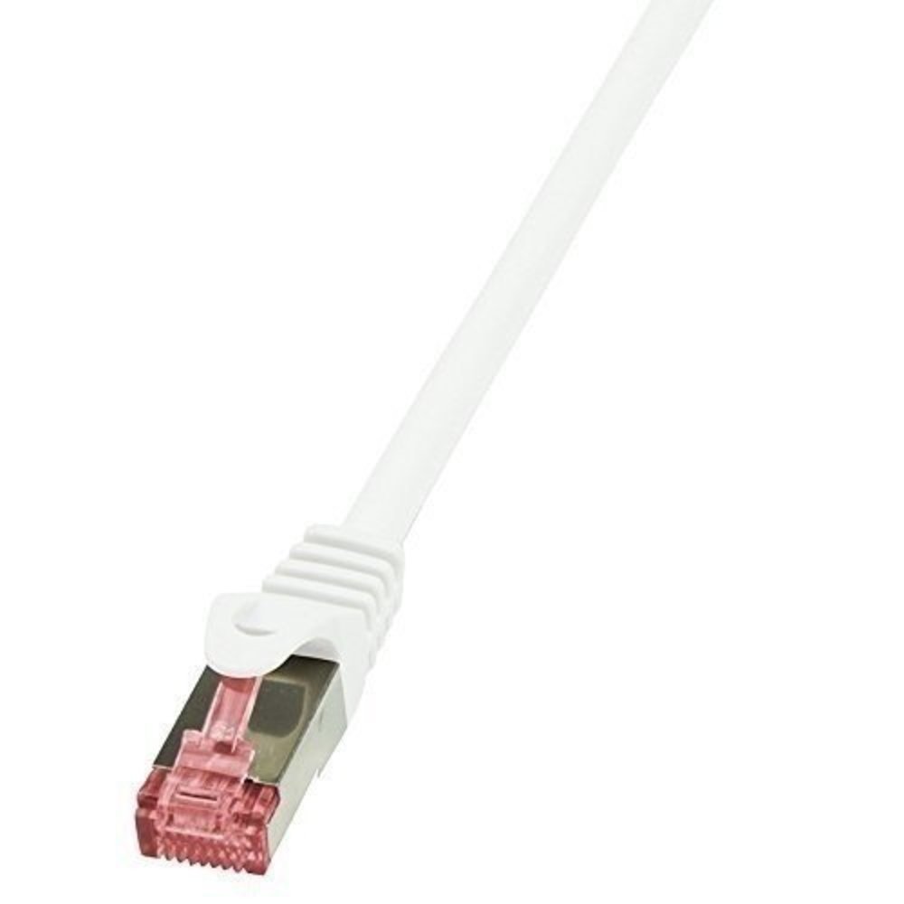 LogiLink CAT6 S/FTP Patchkabel AWG27 PIMF wei