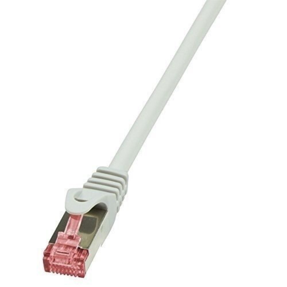 LogiLink CAT6 S/FTP Patchkabel AWG27 PIMF grau 0.50m