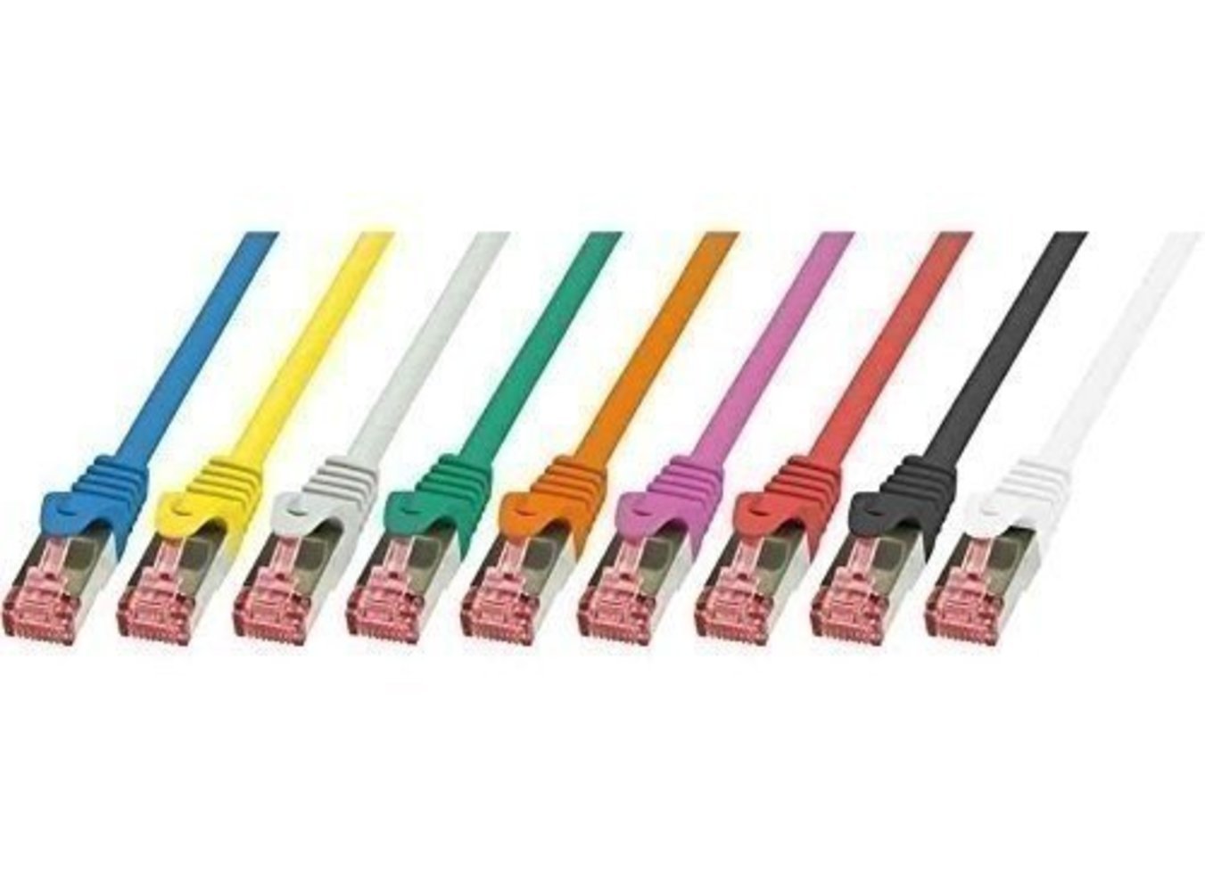 LogiLink CAT6 S/FTP Patchkabel AWG27 PIMF rot 0.50m