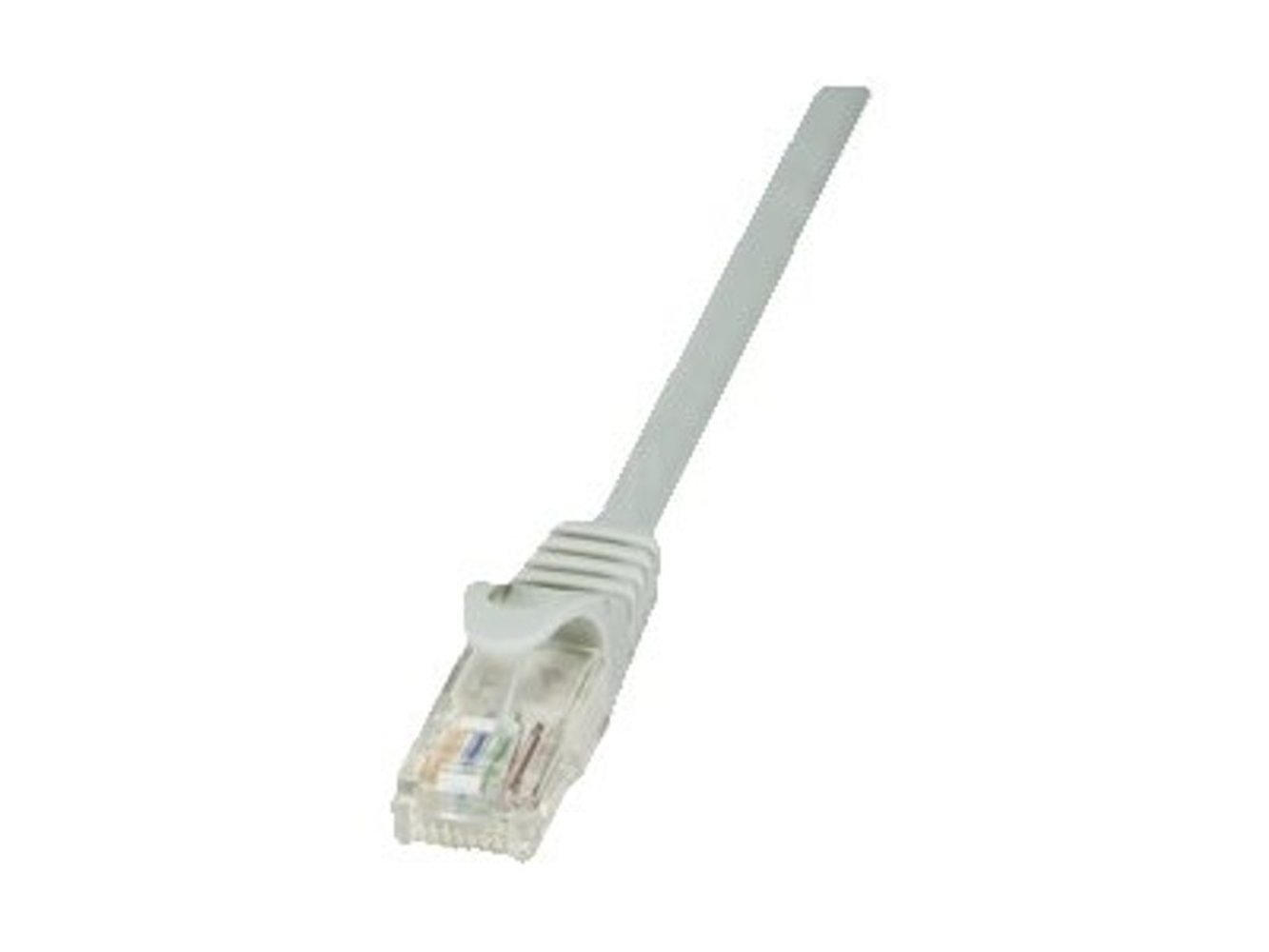 LogiLink CAT6e U/UTP Patchkabel AWG24 grau 3m