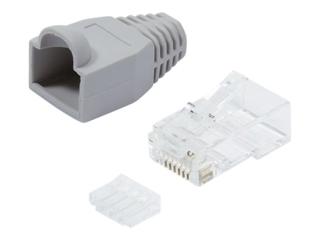 Titel: LogiLink Modularstecker CAT 6e RJ45 - 100er Set, ungeschirmt