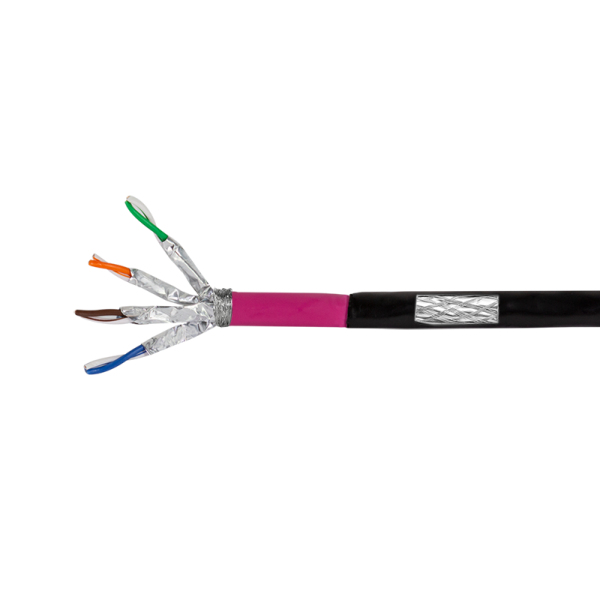 Logilink Erdverlegekabel S/FTP Cat7 AWG23 1000MHz schw 25m