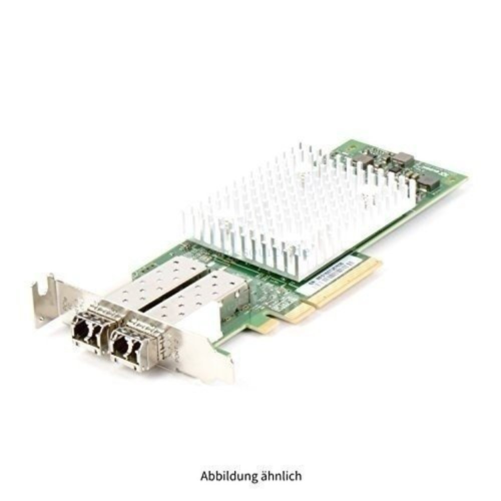  FUJITSU FC Controller EP QLE2692 2x16GBbit/s Qlogic 2Kanal PCIe 3.0 x8 mit Full Height Blende Low-Profil Blende beiliegend