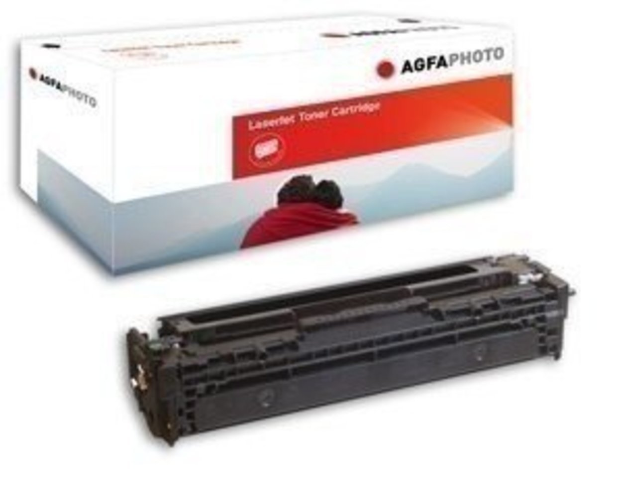 AGFA photo - schwarz - tonerpatrone (alternative zu: hp 125a) - für hp color laserjet cm1312 mfp cm1312nfi mfp cp1215 cp1515n cp1518ni