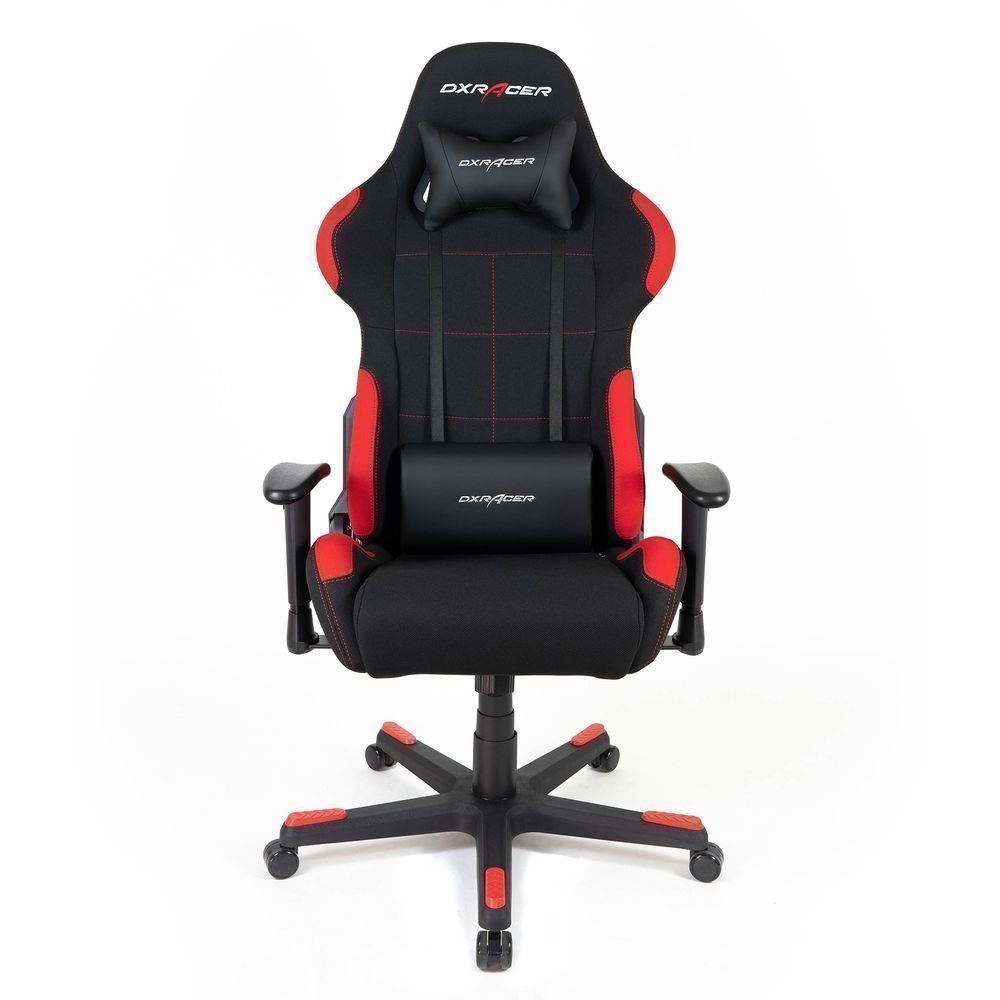 DXRacer Gaming Stuhl. F-Serie. Formula. Produkten Stoff-Mesh. über 200.000 - aus Technik schwarz-rot