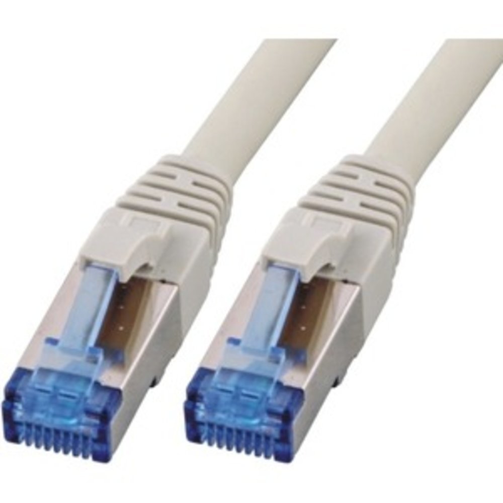 Mcab Produkttitel: Kurzes flexible CAT6A S-FTP Patchkabel, 0,25 m, grün in LSZH