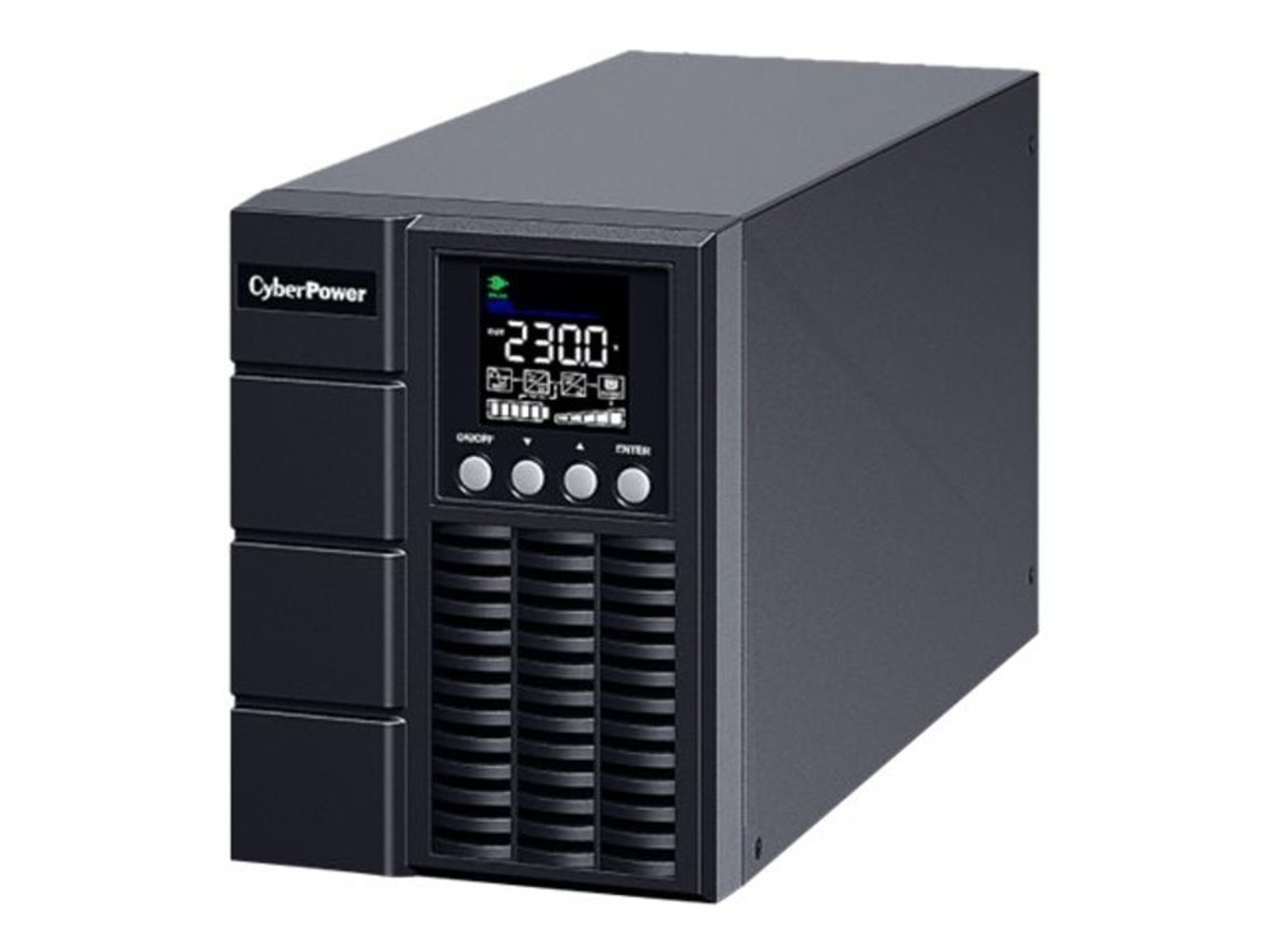 CYBERPOWER OLS1000EA-DE Doppelwandler USV 1000VA/900W LCD SNMP Slot dt.Software VMWARE ready