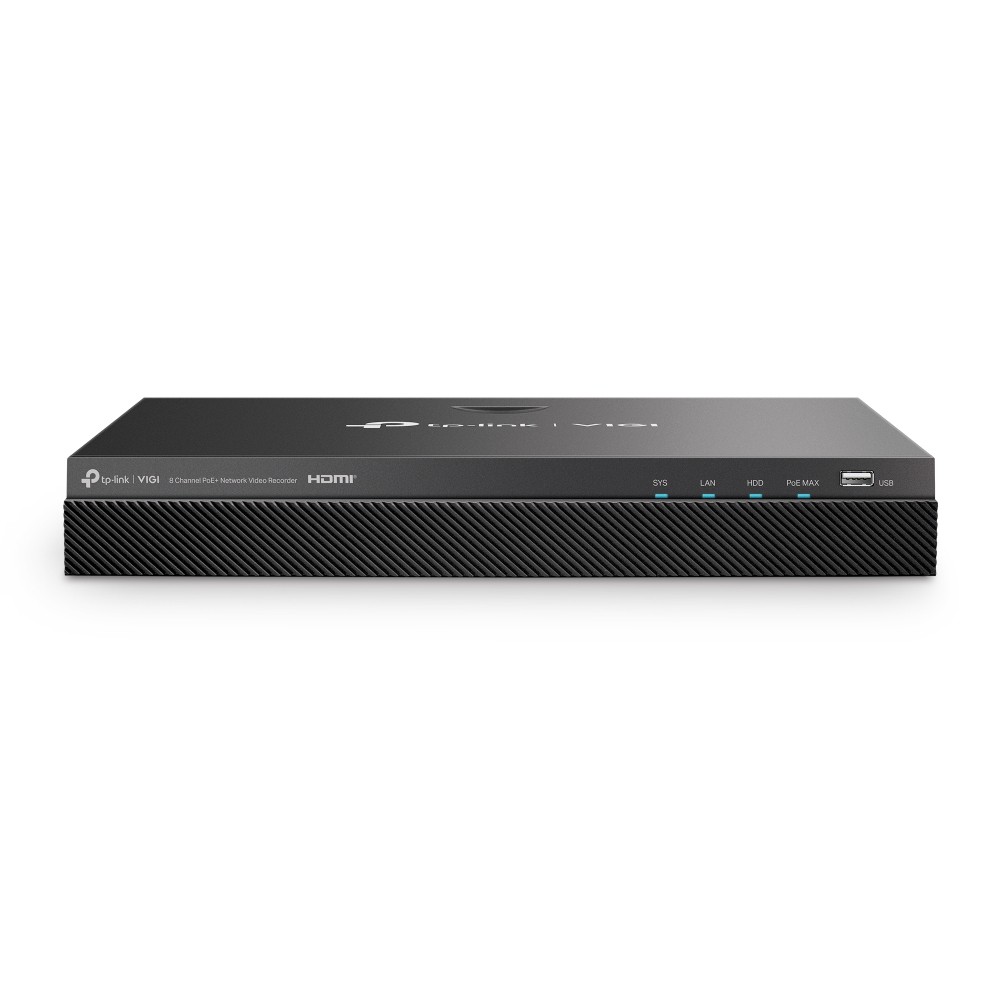 TP-Link VIGI NVR2008H-8MP-2TB 8 Kanal PoE+ Video Recorder