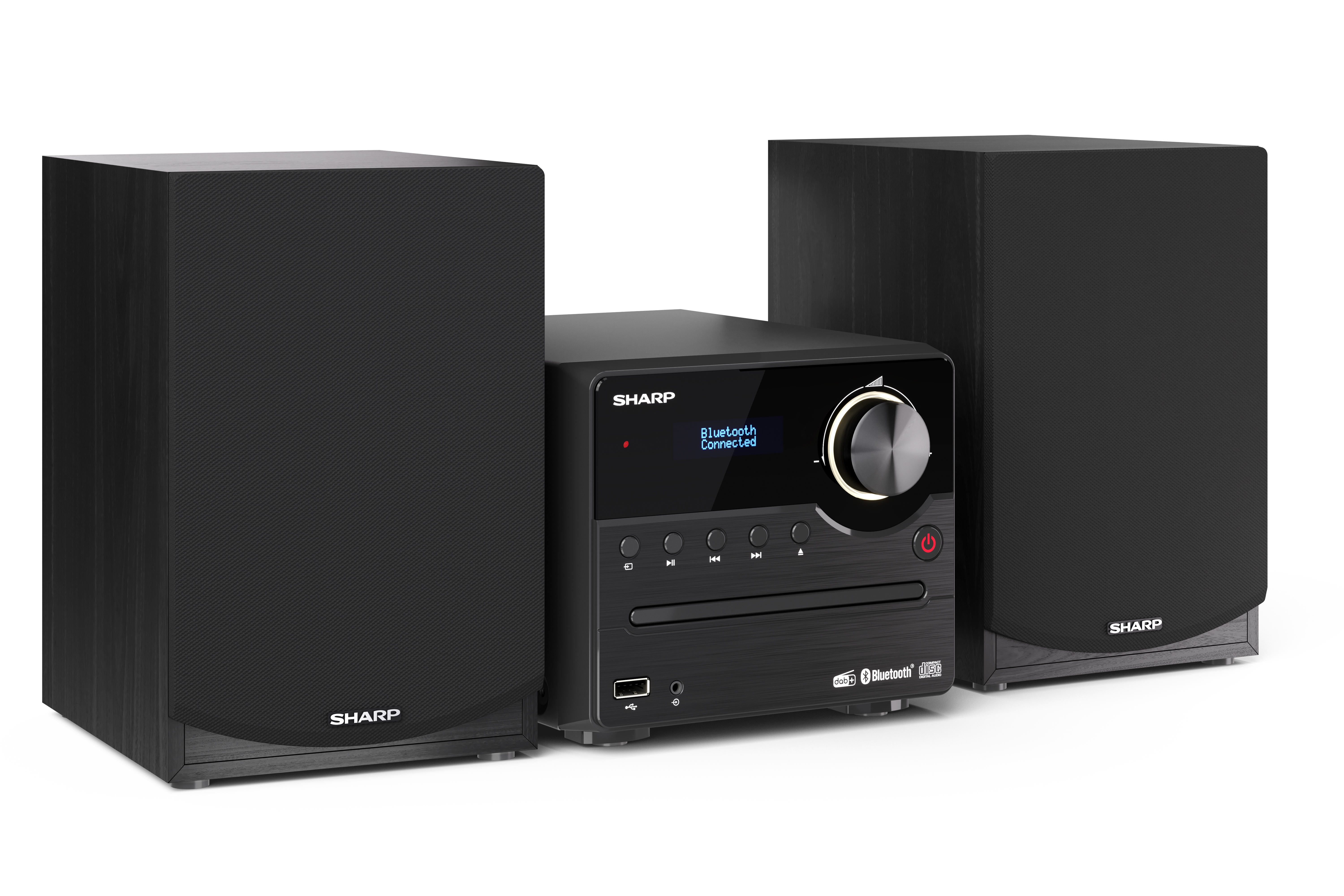 Sharp XL-B517D DAB+/BT Hifi-Anlage schwarz