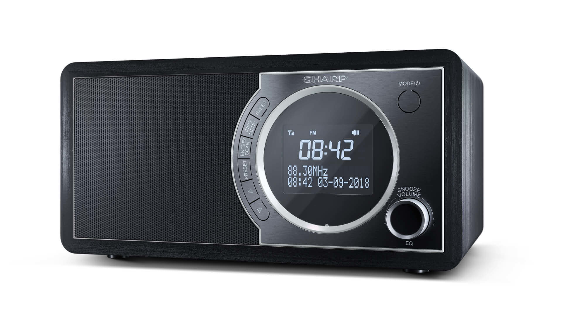 Sharp DR-450 DAB+/BT Radio schwarz