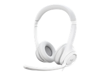 LOGITECH H390 USB Computer Headset - OFF-WHITE - EMEA-914