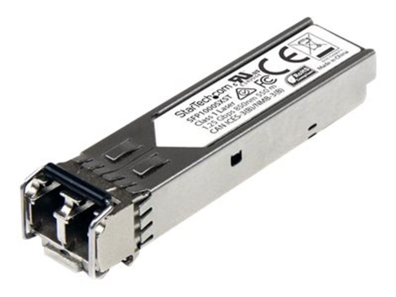 StarTech .com 1000BASE-SX - Gigabit Transceiver - LC Glasfaser - MSA konform - 550m - Gigabit SFP Modul - Multi Mode SFP - SFP (Mini-GBIC)-Transceiver-Modul - GigE