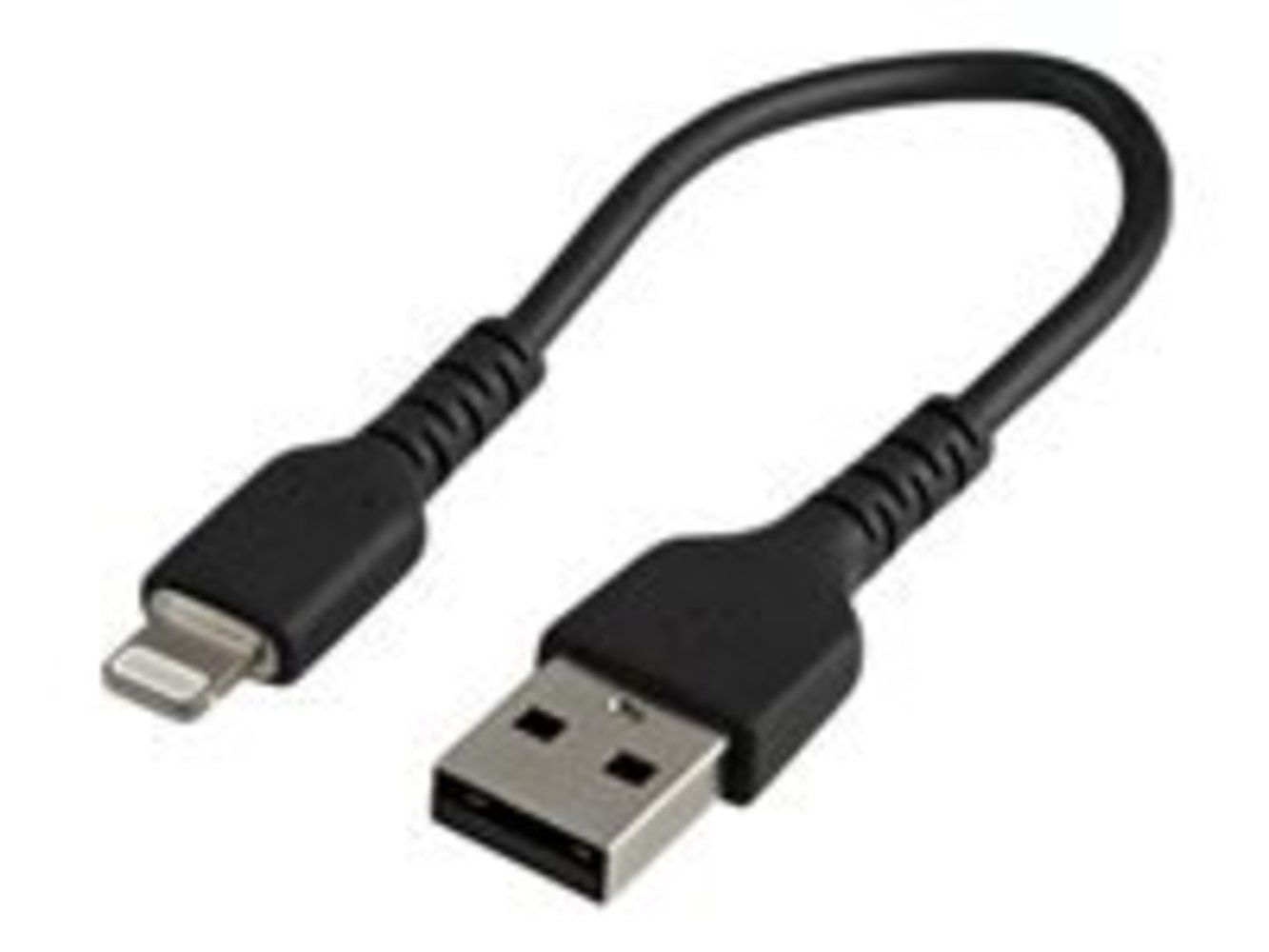 STARTECH.COM 15cm USB auf Lightning - MFi-zertifiziertes Lightning Kabel - Premium - Langlebiges iPhone Ladekabel - Schwarz