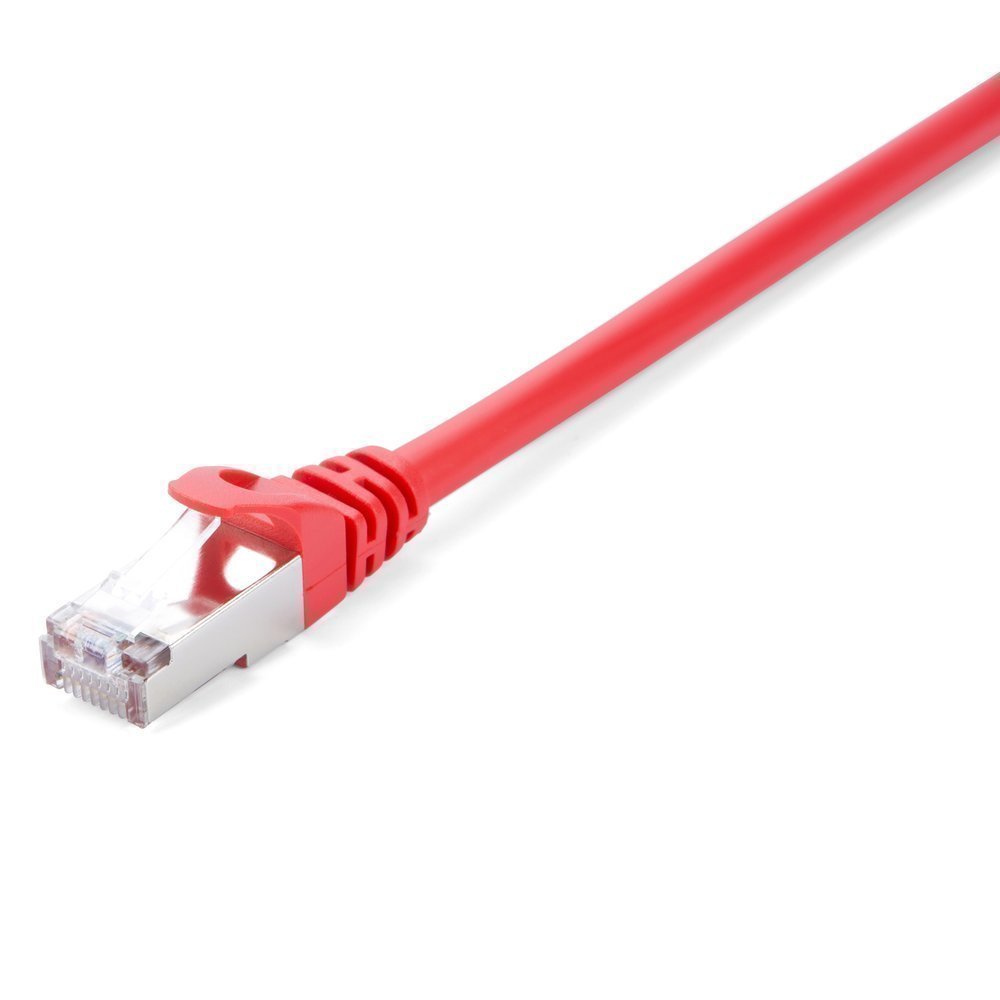 V7 CAT6 Ethernet Kabel (Rot, STP, 1m)