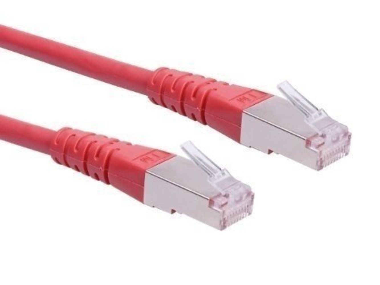 ROLINE Patchkabel S/FTP Cat6 1m rot