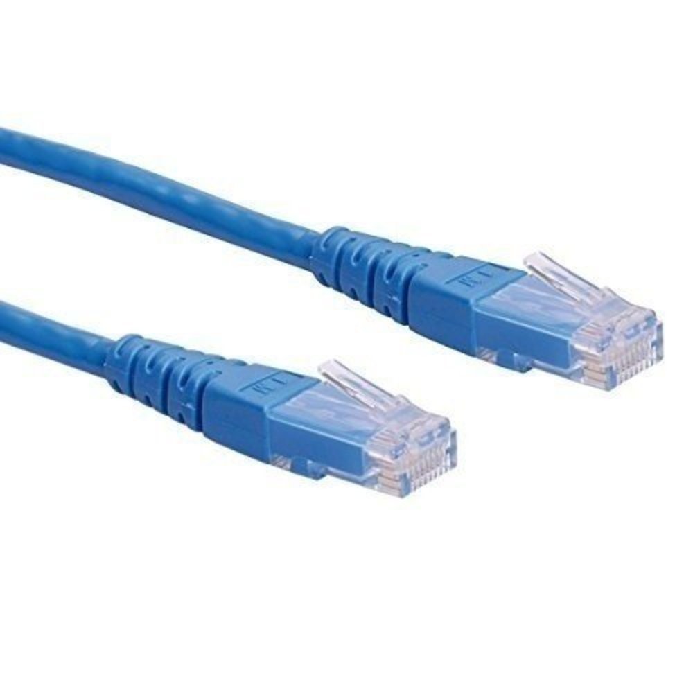 ROLINE Patchkabel UTP Cat6 0.5m blau