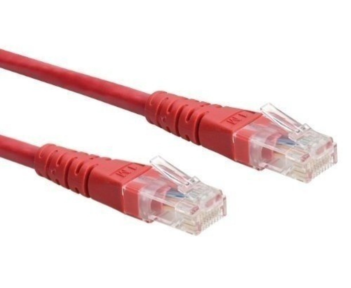 ROLINE Patchkabel UTP Cat6 2m rot