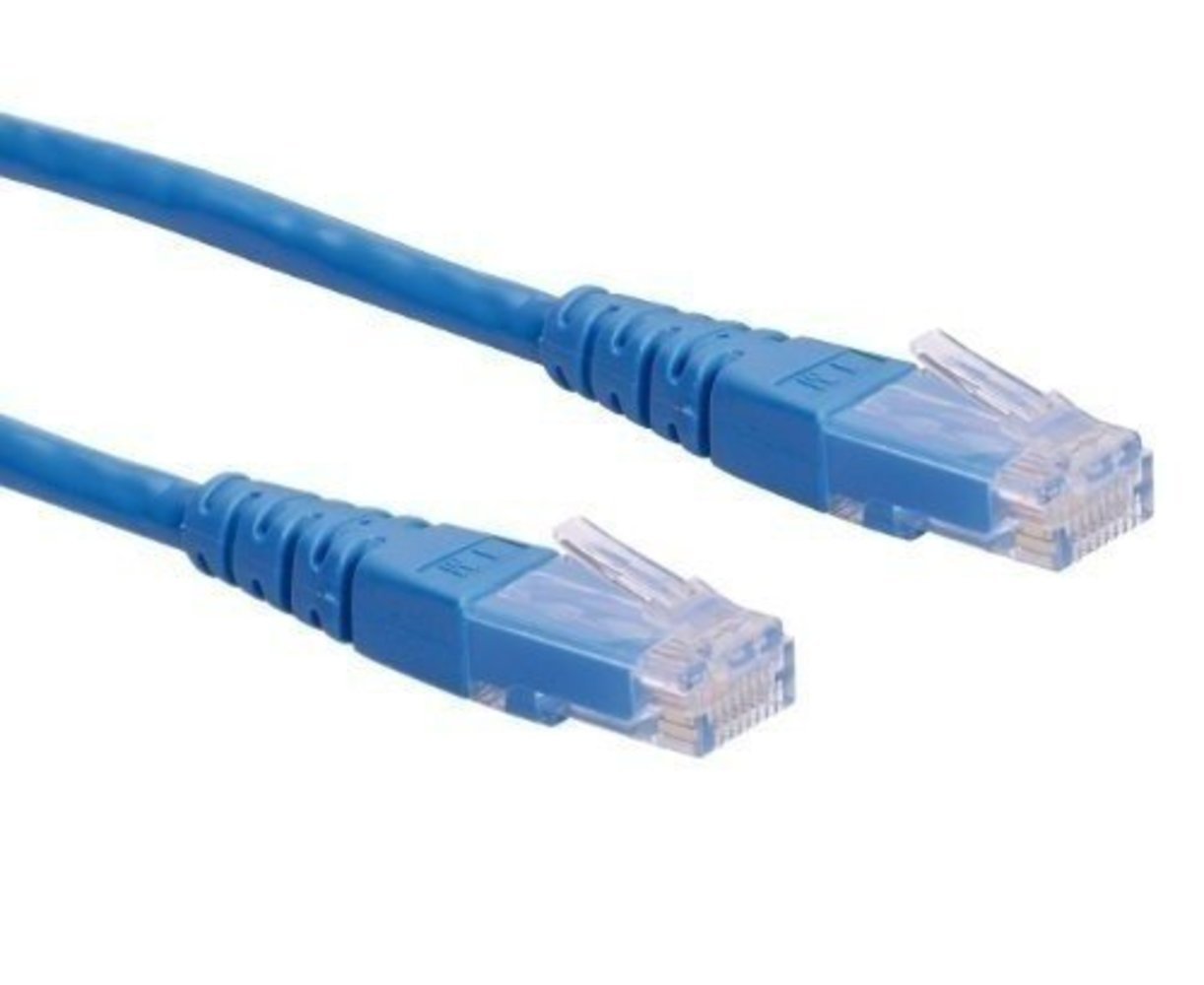 ROLINE Patchkabel UTP Cat6 2m blau