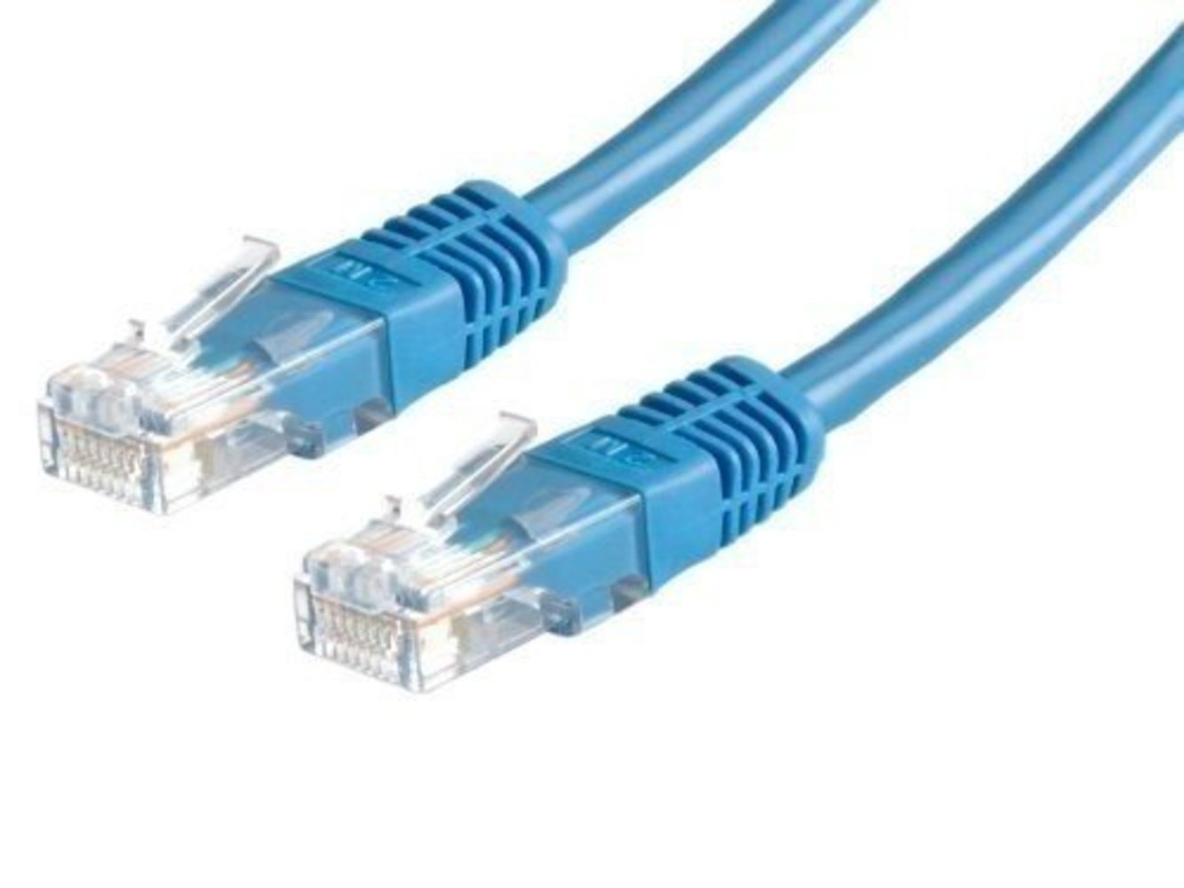 VALUE Patchkabel UTP Cat6 3m blau - Schnelles und zuverlässiges Netzwerkkabel für die Übertragung von Daten - hohe Qualität und günstiger Preis