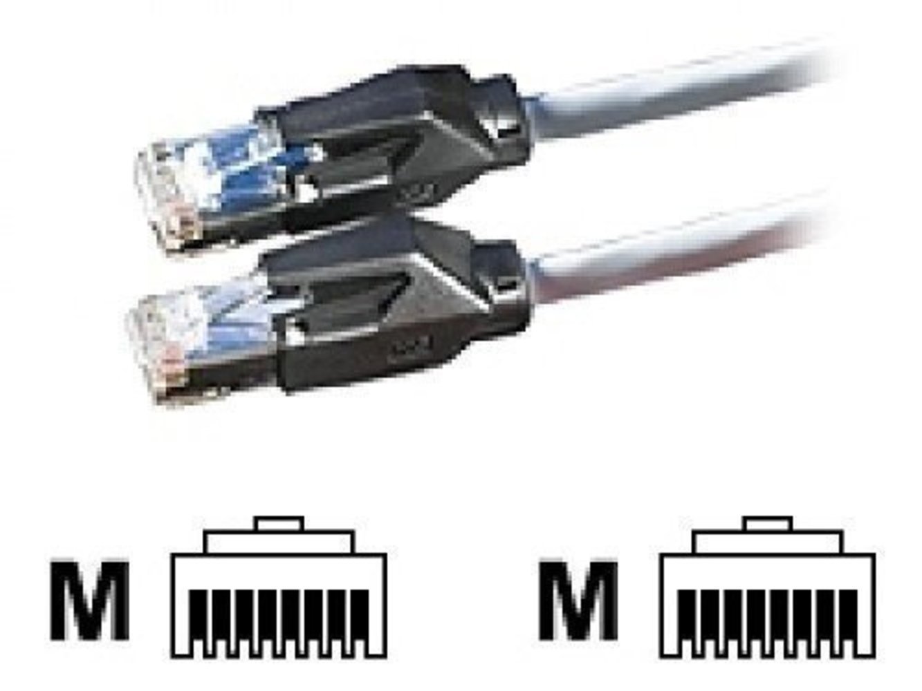 DRAKA Patchkabel Kat 6H 5m grau