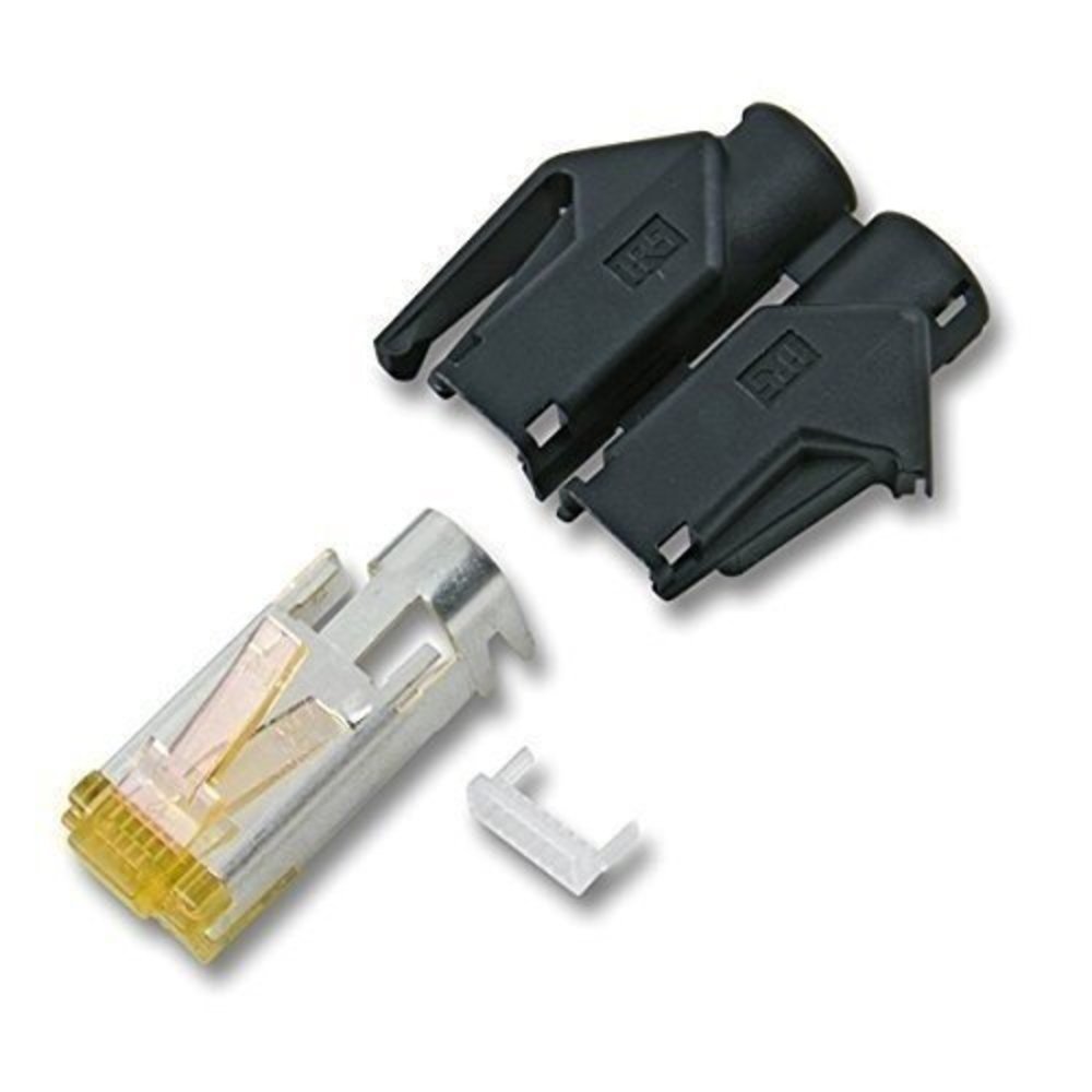 Draka UC900 / Hirose TM31 Patchkabel Kat.6A grau 1.0 m - Hochwertiges Ethernet Kabel für schnelle Datenübertragung