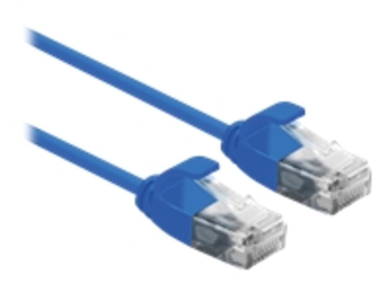 ROLINE UTP DataCenter Patchkabel Kat.6A LSOH slim blau 0.15 m