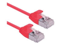 ROLINE U/FTP DataCenter Patchkabel Kat.6A (Class EA) LSOH slim rot 3 m