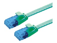 VALUE Patchkabel Kat.6A (Class EA) UTP extra-flach grün 5 m