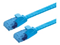 VALUE Patchkabel Kat.6A (Class EA) UTP extra-flach blau 1.5 m