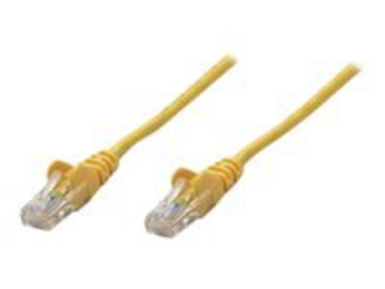 Intellinet Patchkabel RJ45 Cat5e komp SF/UTP CCA 1.5m gelb