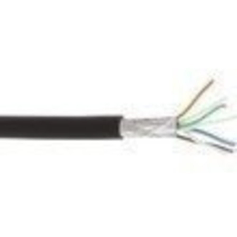 InLine® Patchkabel S/FTP (PiMf) Cat6A 500MHz halogenfrei Kupfer schwarz 100m - Hochwertiges, halogenfreies Patchkabel für zuverlässige Netzwerkverbindungen